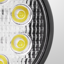 27W Spot Led Off Road Lights Lampu Kabut Mengemudi Super Terang untuk SUV Truk 3