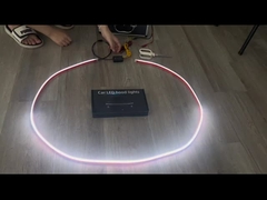 Lampu atmosfer interior mobil multi warna LED dengan remote control