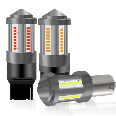 Beli 7440 LED Rem Lampu Sein 1156 BA15S BAY15S 2016 40SMD Tidak Ada Kesalahan Drl 12 V Jam Alarm online manufacture