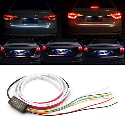 Beli Streamer Waterproof Car Headlight Led Tube Strip Lampu Peringatan Pintu Mobil Darurat 1.2m / 1.5m online manufacture