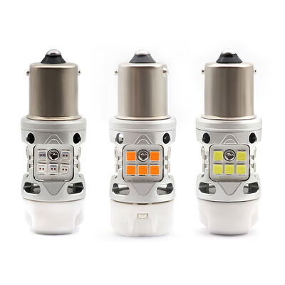 Beli Lampu Bohlam T3 Bebas Kesalahan 1156 BA15S BAU15S 12V 24W Putih Kuning Merah Lampu Sein LED Mobil dan Motor dengan Keramik online manufacture