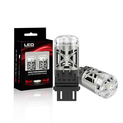 Beli Newest Innovative 3157 LED Car Light Bulbs 3156 BA15S 1600LM 12V 24V for Car Brake Stop Signal Reverse With 7035 Chip online manufacture