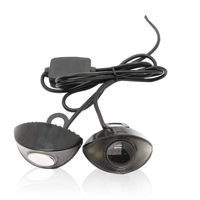 Lampu Depan LED Sepeda Motor 300LM 6000K Kustom Lampu Mata Hawk 10SMD