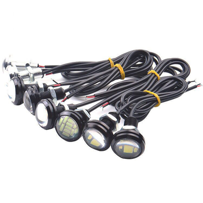 Lampu Depan LED Sepeda Motor 12v Daya Tinggi 23MM-4014 Lensa Sorot Lampu Led Mata Elang