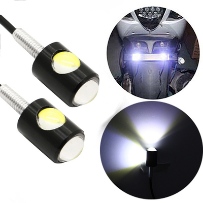 Eagle Eye Lens Screw Reversing Motorcycle LED Headlights / Led Tail Lights
