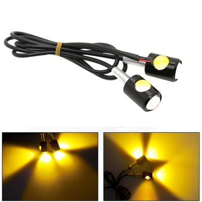 Eagle Eye Lens Screw Reversing Motorcycle LED Headlights / Led Tail Lights