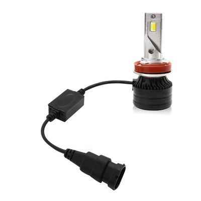 Lampu kepala mobil LED H11 Lampu depan LED tiga warna lampu depan otomotif foglight 12-36V Lampu yang dimodifikasi