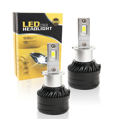 Lampu depan mobil H3 6500K 12-36V LED head light Bulb produk sistem Dan lampu kabut depan 3000LM 30W