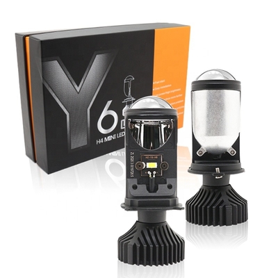 Lampu Depan Mobil H4 YD6 6000K Sepeda Motor Lampu LED Lampu Depan Mobil Lampu Kabut Depan Lampu Dimodifikasi Bohlam LED 12V