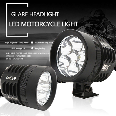lampu depan sepeda motor led L4X L6X 40W lampu kendaraan listrik 4-manik lampu depan lampu sorot mobil