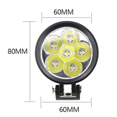lampu depan sepeda motor led L4X L6X 40W lampu kendaraan listrik 4-manik lampu depan lampu sorot mobil