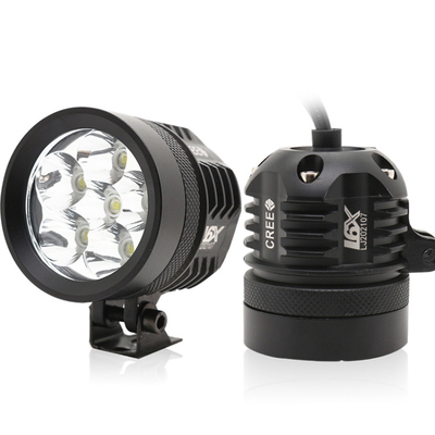 lampu depan sepeda motor led L4X L6X 40W lampu kendaraan listrik 4-manik lampu depan lampu sorot mobil