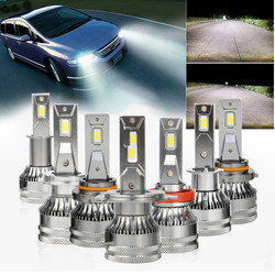lampu depan sepeda motor led L4X L6X 40W lampu kendaraan listrik 4-manik lampu depan lampu sorot mobil