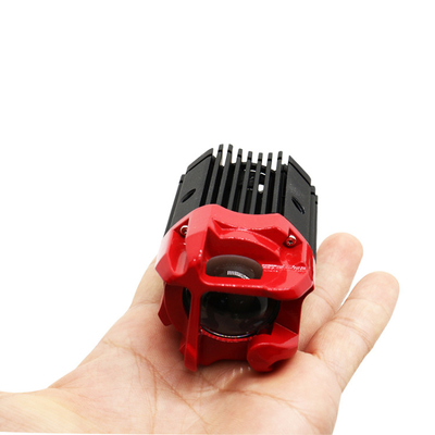 mobil baru merinci cahaya laser led lensa cahaya jarak jauh lampu kendaraan off-road atap refitting headlamp led headlight kit