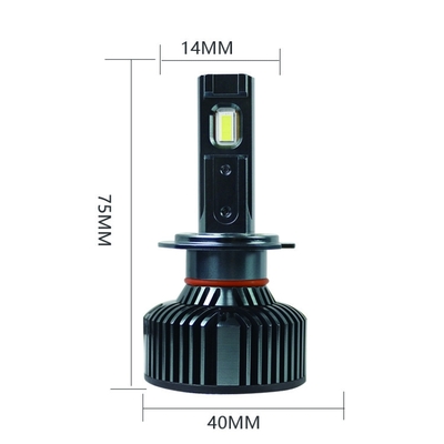 produsen baru lampu mobil F5 led light h7 headlamp fog lights h4 led headlight bulbs