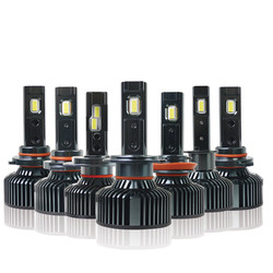 produsen baru lampu mobil F5 led light h7 headlamp fog lights h4 led headlight bulbs
