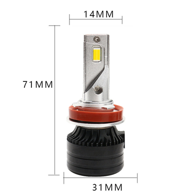 pabrik H8 50W 5730 lampu kabut 30w led headlight fog lights h11 led headlight bulb untuk mobil
