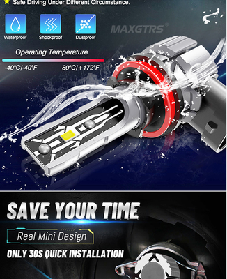 H11 Otomotif LED Headlight E2 Series H7 9005 9006 9012 Lampu Kabut Lampu Untuk Mobil