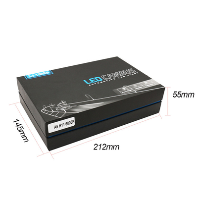 Sinyal Belok LED Otomotif Focos Daya Tinggi 18000Lm 80W H7 H4