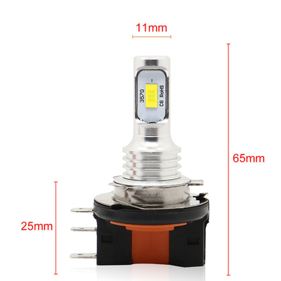 Luces Para Carros H15 Otomotif Lampu Depan LED DRL Lampu Halogen Lampu Depan