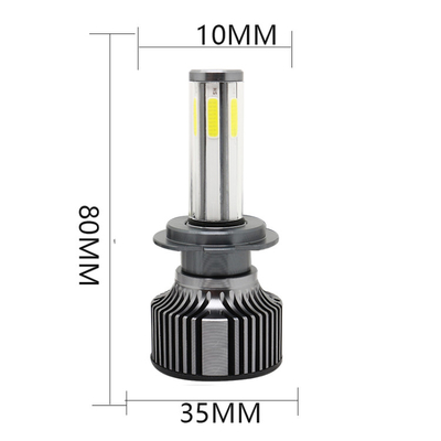 H11 H8 H4 H7 High Lumens Automotive LED Headlight 9006 Penggantian