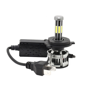 8 Sisi H1 H3 H4 H7 9005 9006 Lampu LED Otomotif 6000K 360 Canbus