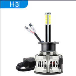 8 Sisi H1 H3 H4 H7 9005 9006 Lampu LED Otomotif 6000K 360 Canbus