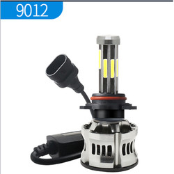 8 Sisi H1 H3 H4 H7 9005 9006 Lampu LED Otomotif 6000K 360 Canbus