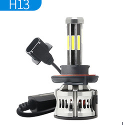 8 Sisi H1 H3 H4 H7 9005 9006 Lampu LED Otomotif 6000K 360 Canbus