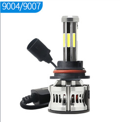 8 Sisi H1 H3 H4 H7 9005 9006 Lampu LED Otomotif 6000K 360 Canbus