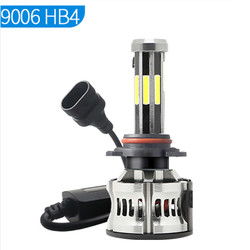 8 Sisi H1 H3 H4 H7 9005 9006 Lampu LED Otomotif 6000K 360 Canbus