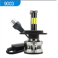 8 Sisi H1 H3 H4 H7 9005 9006 Lampu LED Otomotif 6000K 360 Canbus