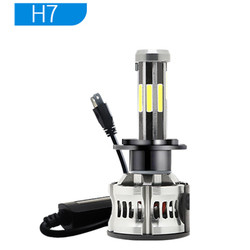8 Sisi H1 H3 H4 H7 9005 9006 Lampu LED Otomotif 6000K 360 Canbus