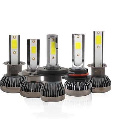 Mini Canbus COB H4 H7 H11 Bohlam Lampu Mobil 9004 9005 Lampu Kabut