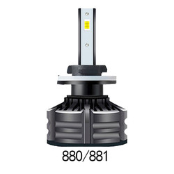 Universal 3 Warna Terang Lampu Led Lampu H1 H3 H4 H7 H11 9005 9006