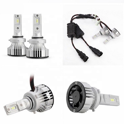 F2 H4 H7 9005 9006 Otomotif Lampu Depan LED Lampu Depan Tanpa Kipas Lampu Kabut