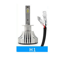 F2 H4 H7 9005 9006 Otomotif Lampu Depan LED Lampu Depan Tanpa Kipas Lampu Kabut