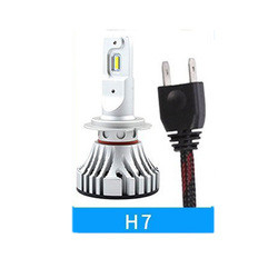 F2 H4 H7 9005 9006 Otomotif Lampu Depan LED Lampu Depan Tanpa Kipas Lampu Kabut