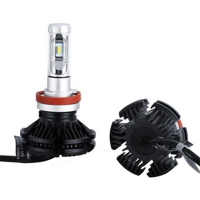 X3 Otomotif Lampu LED Lampu Kabut Tanpa Kipas H4 H7 H11 9005 9006
