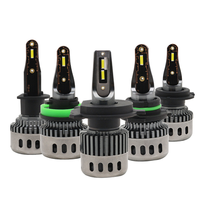 Super Terang Mini F10 LED Bohlam Lampu Mobil H1 H3 H4 H7 H11 9005 9006 Canbus Kit
