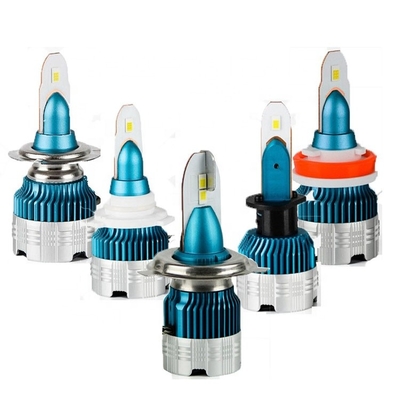 H1 H3 H4 H7 H8 H11 9005 9006 Bohlam Lampu Mobil LED MI2 Cahaya putih