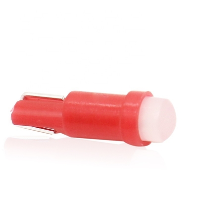 12v lampu indikator led untuk mobil T5 COB 1SMD 3D Merah/Hijau/Kuning/Biru/Putih LED