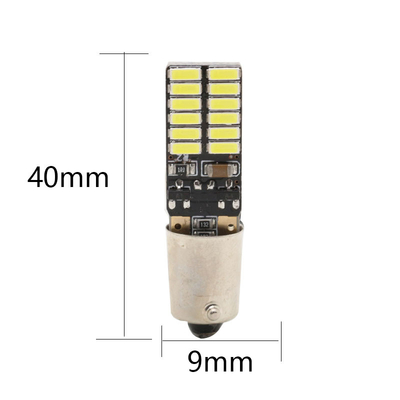 BA9S 4014 24SMD Otomotif Lampu LED Lebar Lampu Indikator Led 12V