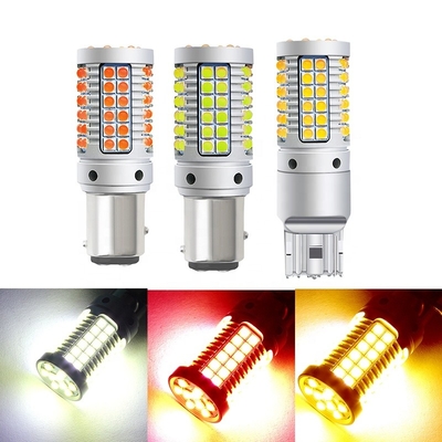 69smd Ba15s Auto Led Turn Signal Lights 23w Canbus 7440 3030