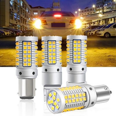 69smd Ba15s Auto Led Turn Signal Lights 23w Canbus 7440 3030