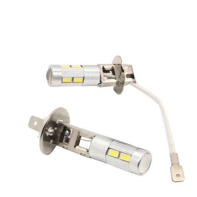 Lampu Kabut Mobil H1 5630 10SMD Smd Fog Driving H3 Led Fog Light Bulb 12V