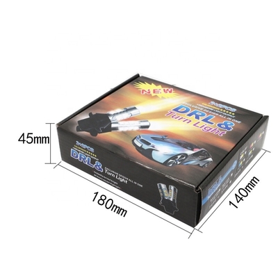 Lampu Sein Led 2835 42SMD Warna Ganda 7440 T20 CANBUS Untuk Mencegah Stroboskopik