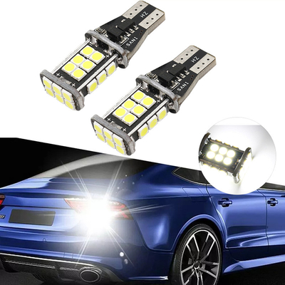 T15 3030 24SMD Canbus LED Headlight 12V Sorot Membalikkan Lampu Sudut Mobil