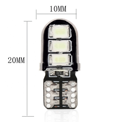 T10 Mobil Led Lebar Mobil Side Marker Light 2835 6smd DC12V 194 W5W