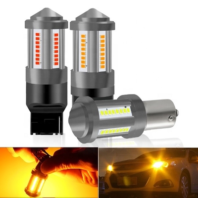 7440 LED Rem Lampu Sein 1156 BA15S BAY15S 2016 40SMD Tidak Ada Kesalahan Drl 12 V Jam Alarm